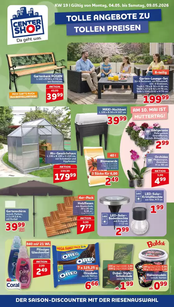 CENTERSHOP Katalog in Frankenhardt | KW19 | 2026-05-04T00:00:00.000Z - 2026-05-09T00:00:00.000Z