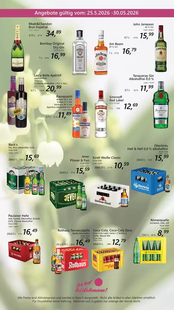 Getränke Lehmann Katalog | Angebote -  | 2026-05-25T00:00:00.000Z - 2026-05-30T00:00:00.000Z