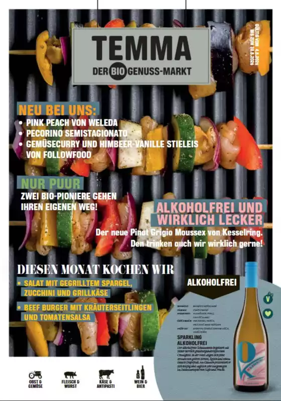 Temma Katalog in Insingen | Der Bio Genuss Markt | 2026-05-04T00:00:00.000Z - 2026-05-30T00:00:00.000Z