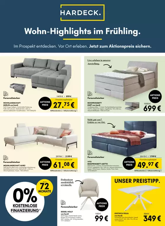 Möbel Hardeck Katalog | Wohn-Highlights Im Frühling .  | 2026-05-05T00:00:00.000Z - 2026-05-31T00:00:00.000Z