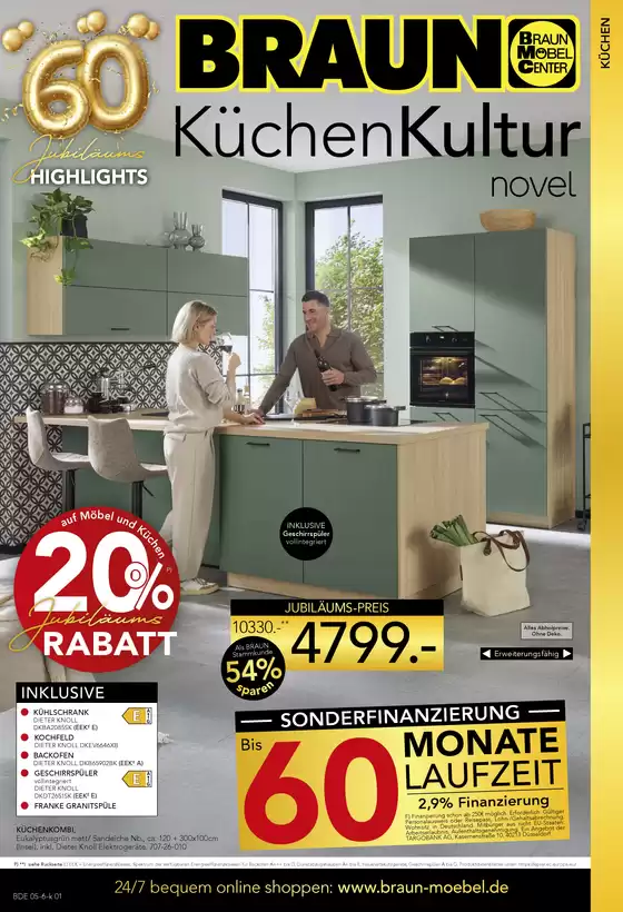 Möbel Braun Katalog | Küchen Kultur  | 2026-05-05T00:00:00.000Z - 2026-05-23T00:00:00.000Z
