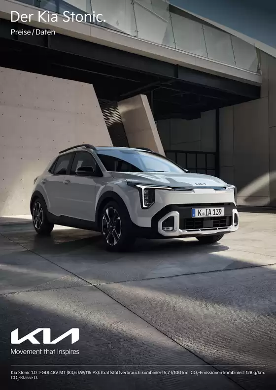 KIA Prospekt in | Kia Germany Stonic Preisliste | 2026-05-08T00:00:00.000Z - 2027-05-08T00:00:00.000Z
