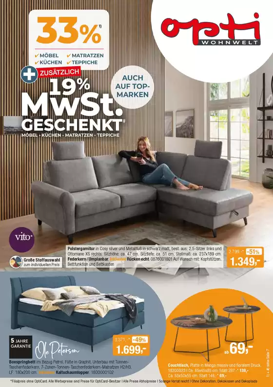 Opti Wohnwelt Katalog | Wohnideen für Ihr Zuhause | 2026-05-13T00:00:00.000Z - 2026-06-13T00:00:00.000Z