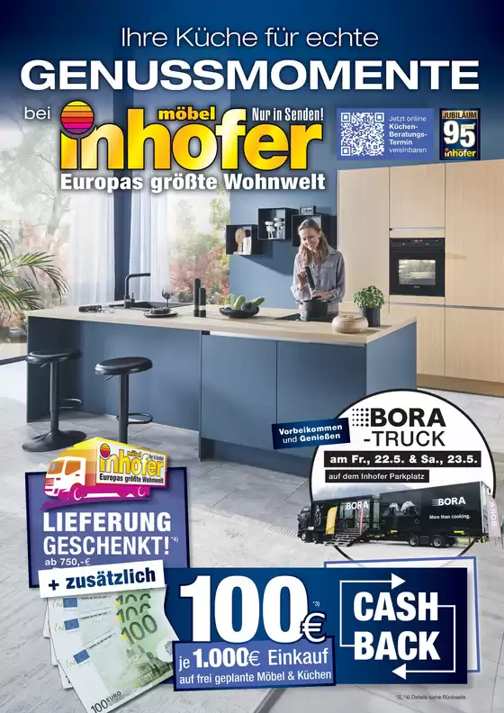 Möbel Inhofer Katalog | IHRE KÜCHE FÜR ECHTE GENUSSMOMENTE | 2026-05-15T00:00:00.000Z - 2026-06-06T00:00:00.000Z