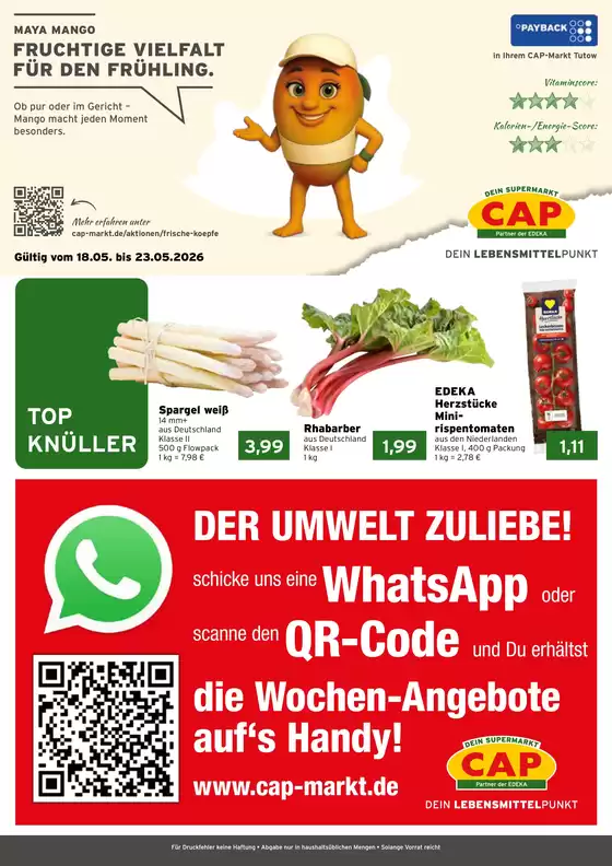 CAP Markt Katalog | Rabatte und Aktionen | 2026-05-18T00:00:00.000Z - 2026-05-23T00:00:00.000Z