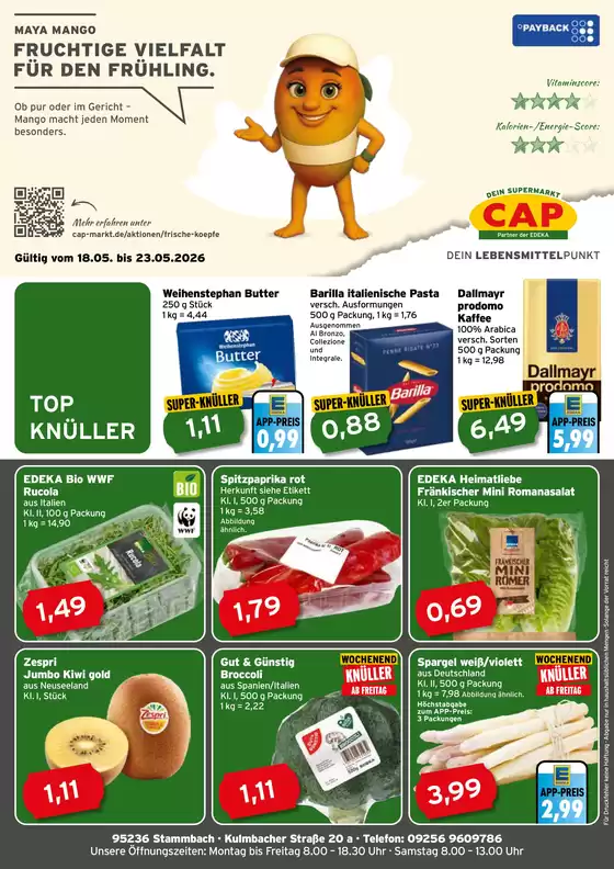 CAP Markt Katalog in Ulm | Tolles Angebot für Schnäppchenjäger | 2026-05-18T00:00:00.000Z - 2026-05-23T00:00:00.000Z