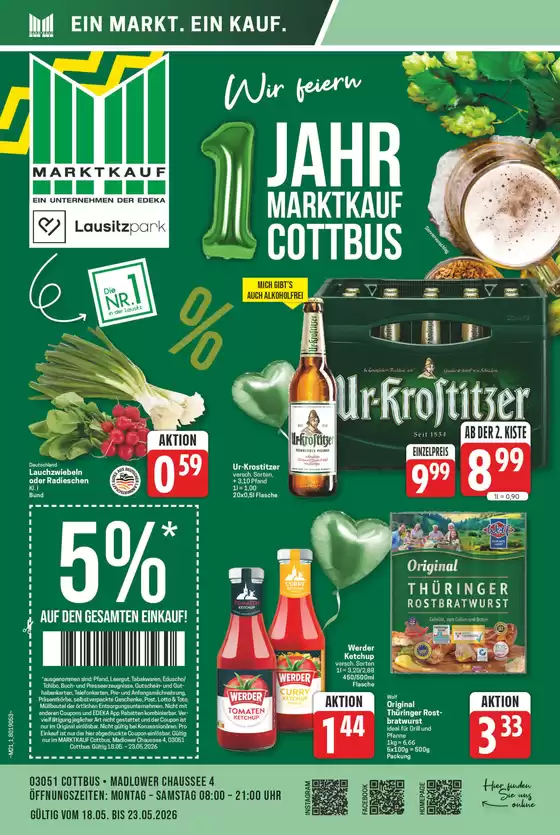 Marktkauf Katalog | Attraktive Angebote entdecken | 2026-05-18T00:00:00.000Z - 2026-05-23T00:00:00.000Z