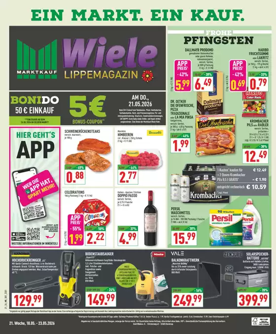 Marktkauf Katalog | Angebote für Schnäppchenjäger | 2026-05-19T00:00:00.000Z - 2026-05-23T00:00:00.000Z