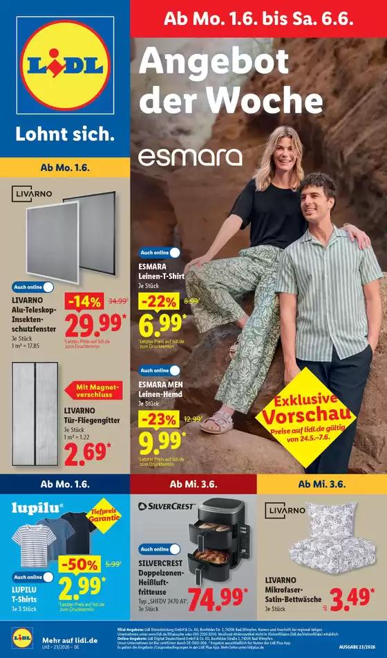 Lidl Katalog | 01.06.2026 06.06.2026 | 2026-06-01T00:00:00.000Z - 2026-06-06T00:00:00.000Z