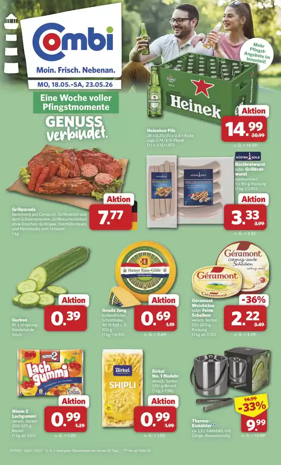 Combi Markt Katalog | Markt - Angebote | 2026-05-18T00:00:00.000Z - 2026-05-23T00:00:00.000Z