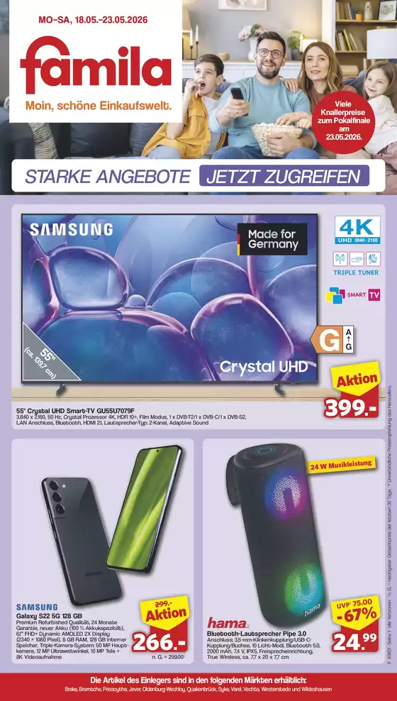 famila Nordwest Katalog | Sonderangebote | 2026-05-18T00:00:00.000Z - 2026-05-23T00:00:00.000Z