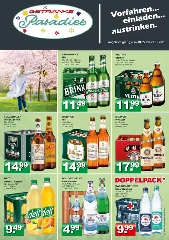 Getränkeparadies Gefromm Katalog | Tolles Angebot für alle Kunden | 2026-05-18T00:00:00.000Z - 2026-05-23T00:00:00.000Z