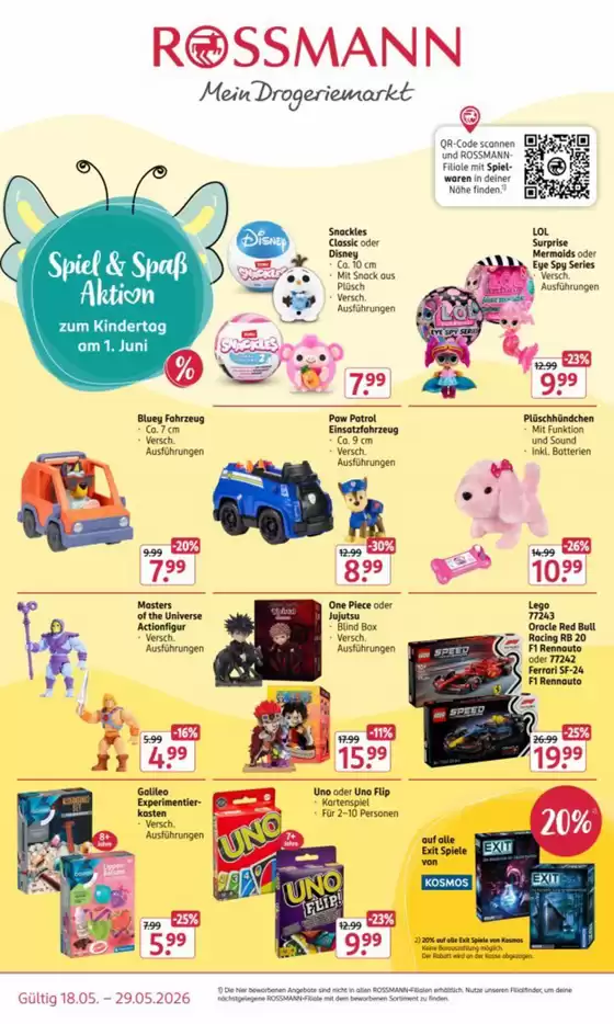 Rossmann Katalog | Tolles Angebot für Schnäppchenjäger | 2026-05-18T00:00:00.000Z - 2026-05-29T00:00:00.000Z