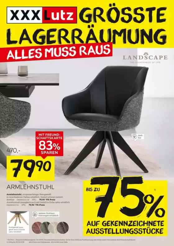 XXXLutz Katalog | Größte Lagerräumung | 2026-05-18T00:00:00.000Z - 2026-05-30T00:00:00.000Z
