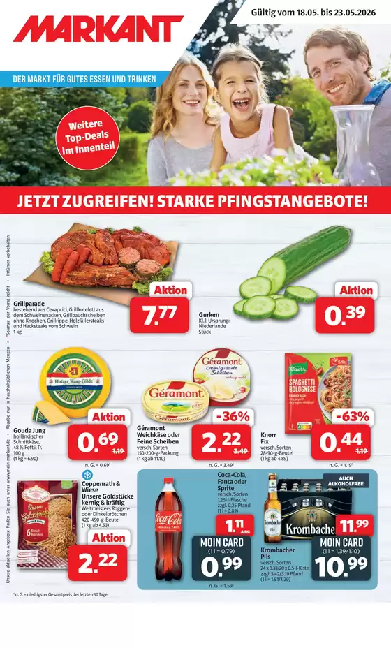 Markant Markt Katalog | Unsere besten Angebote für Sie | 2026-05-18T00:00:00.000Z - 2026-05-23T00:00:00.000Z