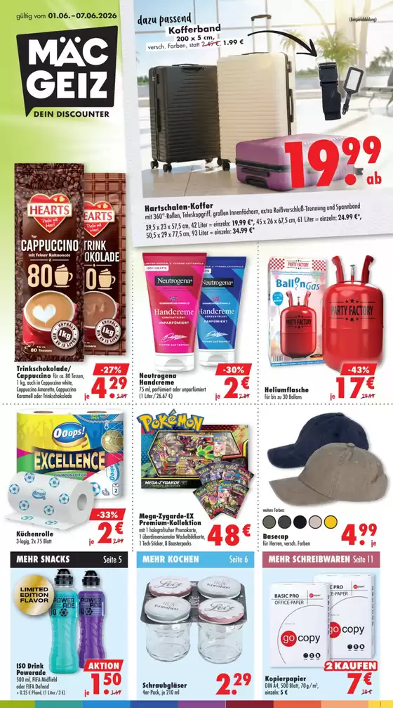 Mäc Geiz Katalog | Angebote für Schnäppchenjäger | 2026-06-01T00:00:00.000Z - 2026-06-07T00:00:00.000Z