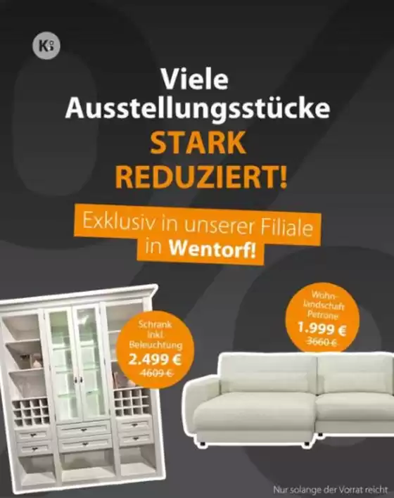 Knutzen Wohnen Katalog in Hemsbünde | Viele Ausstellubgsstucke | 2026-05-19T00:00:00.000Z - 2026-05-31T00:00:00.000Z