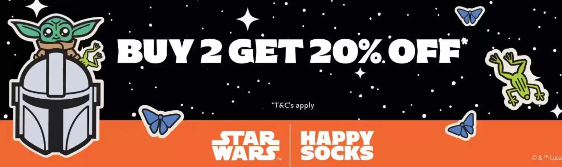 Happy Socks Katalog | Buy 2 Get 20%` | 2026-05-19T00:00:00.000Z - 2026-05-24T00:00:00.000Z