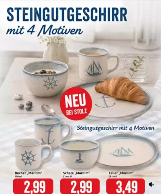 Stolz Katalog | Steingutgeschirr Mit 4 Motiven | 2026-05-19T00:00:00.000Z - 2026-05-27T00:00:00.000Z