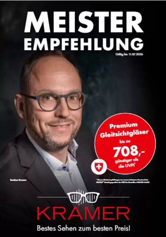 Kramer Brillen Katalog | Meister Empfehlung | 2026-05-19T00:00:00.000Z - 2026-07-11T00:00:00.000Z