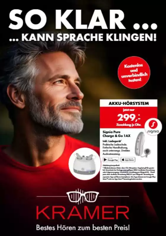 Kramer Brillen Katalog | So Klar...Kann Sprache Klingen! | 2026-05-19T00:00:00.000Z - 2026-06-10T00:00:00.000Z