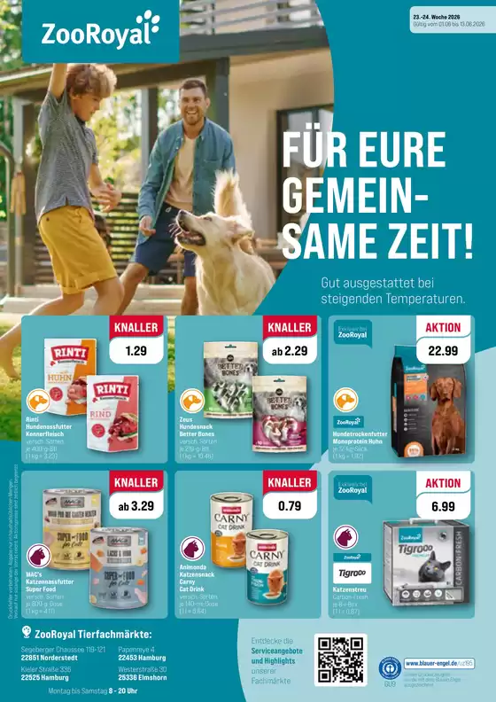 ZooRoyal Katalog in Bremerhaven | ZOOROYAL Werbeprospekt KW23 24 | 2026-06-01T00:00:00.000Z - 2026-06-13T00:00:00.000Z