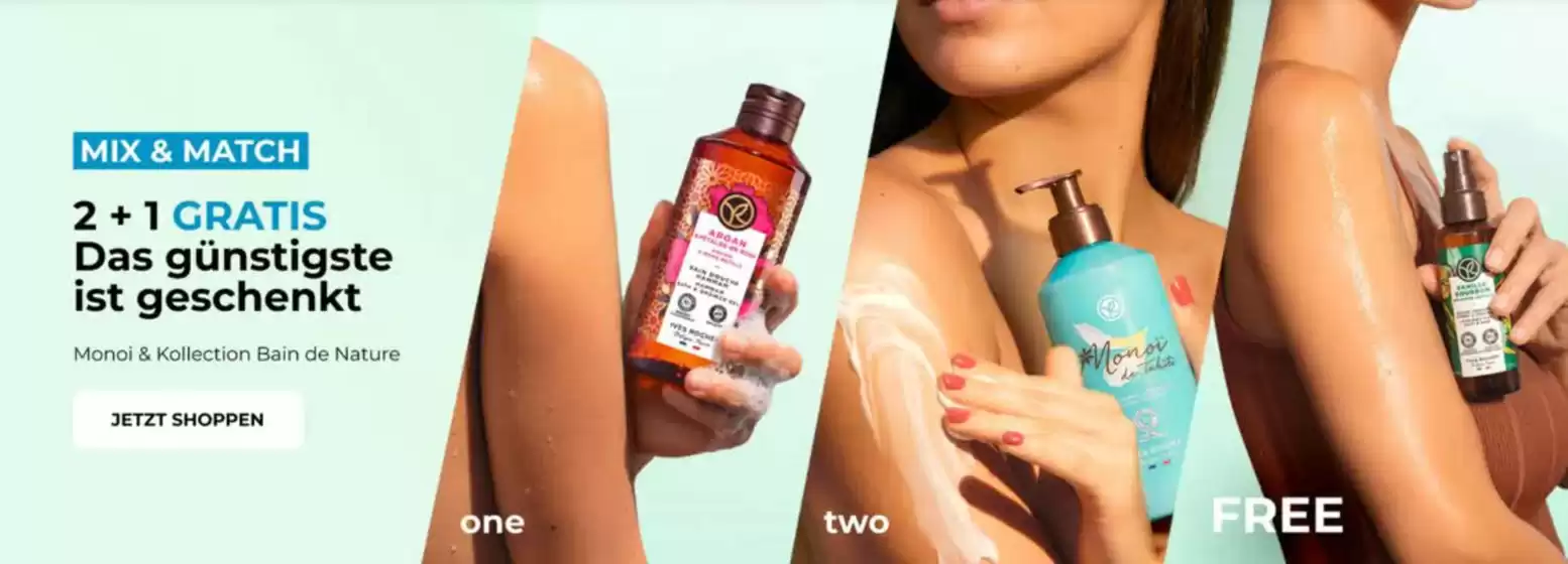 Yves Rocher Katalog | 2+1 Gratis Das Gunstigste Ist Geschenkt | 2026-05-20T00:00:00.000Z - 2026-06-04T00:00:00.000Z