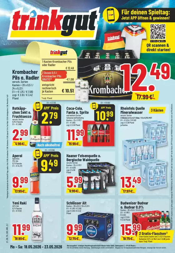 trinkgut Katalog | trinkgut flugblatt | 2026-05-18T00:00:00.000Z - 2026-05-23T00:00:00.000Z