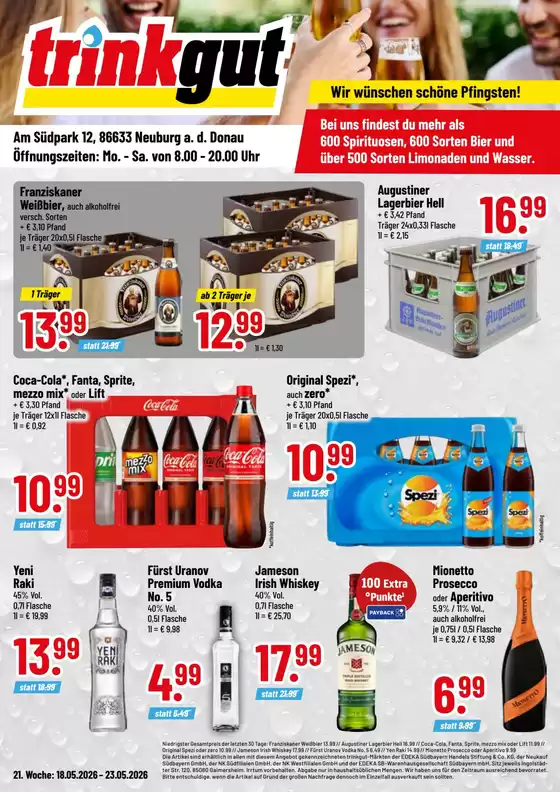 trinkgut Katalog | Neue Angebote zum Entdecken | 2026-05-18T00:00:00.000Z - 2026-05-23T00:00:00.000Z