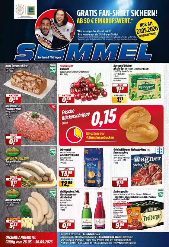 Simmel Katalog in Schwallungen | Unsere besten Deals für Sie | 2026-05-26T00:00:00.000Z - 2026-05-30T00:00:00.000Z