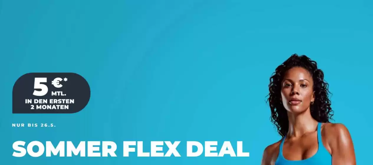 McFit Katalog | Sommer Flex Deal | 2026-05-22T00:00:00.000Z - 2026-05-26T00:00:00.000Z
