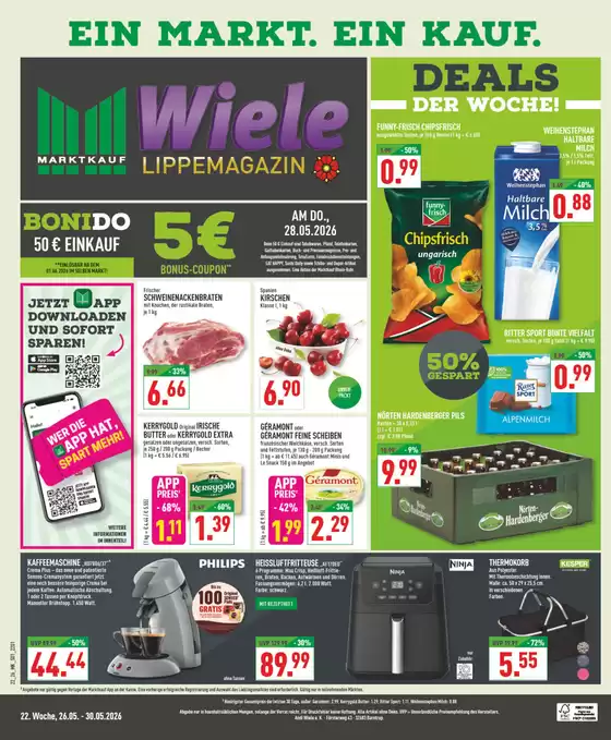 Marktkauf Katalog | Tolles Angebot für Schnäppchenjäger | 2026-05-26T00:00:00.000Z - 2026-05-30T00:00:00.000Z