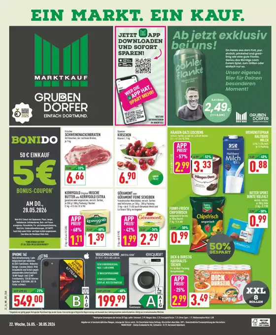 Marktkauf Katalog in Rostock | Tolle Rabatte auf ausgewählte Produkte | 2026-05-26T00:00:00.000Z - 2026-05-30T00:00:00.000Z