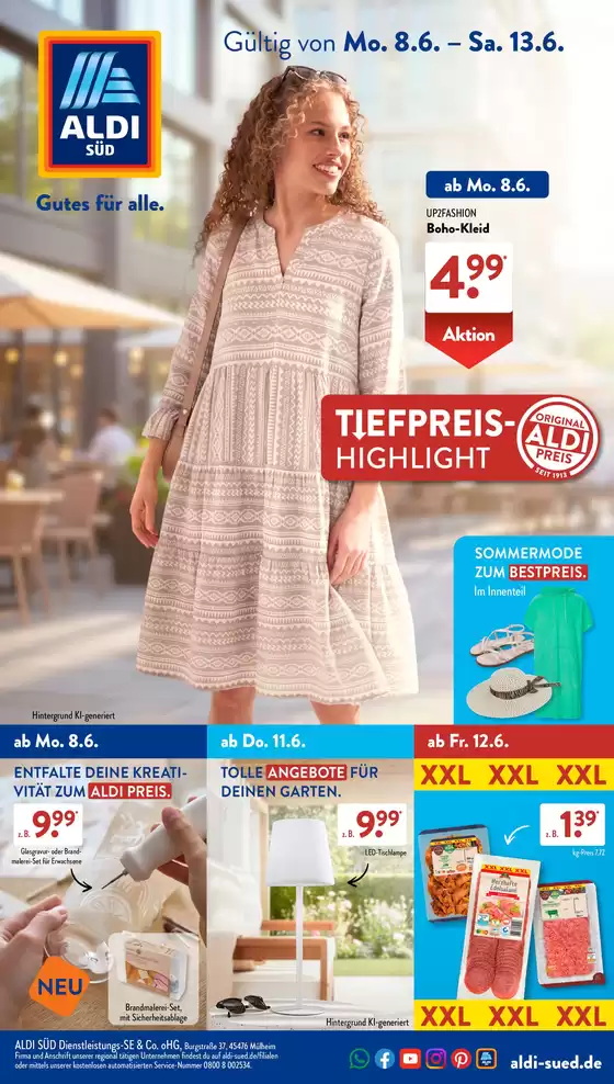 Aldi Süd Katalog | Exklusive Deals für unsere Kunden | 2026-06-08T00:00:00.000Z - 2026-06-13T00:00:00.000Z