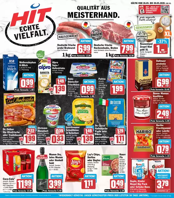Hit Markt Katalog in Brühl (Rhein-Erft-Kreis) | Unsere besten Deals für Sie | 2026-05-26T00:00:00.000Z - 2026-05-30T00:00:00.000Z