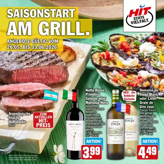 Hit Markt Katalog | KW22 HIT Grillbroschuere I Screen PDF | 2026-05-26T00:00:00.000Z - 2026-06-13T00:00:00.000Z