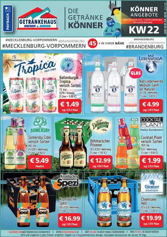 Getränkehaus Katalog | MUS M S GetrC3A4nkehaus KW22 26.05.2026 30.05.2026 | 2026-05-26T00:00:00.000Z - 2026-05-30T00:00:00.000Z