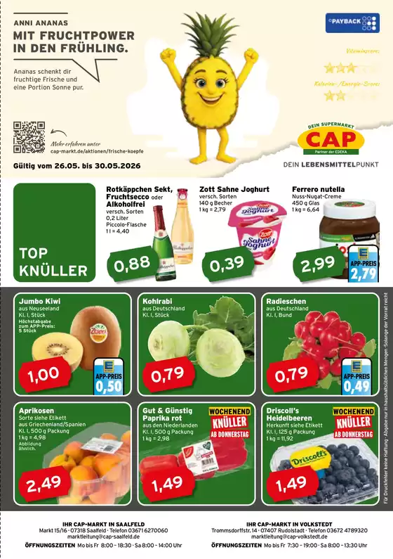 CAP Markt Katalog in Winningen | Exklusive Schnäppchen | 2026-05-26T00:00:00.000Z - 2026-05-30T00:00:00.000Z