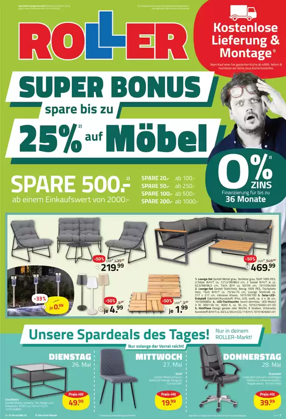 ROLLER Katalog | Unser wöchentliches Prospekt | 2026-05-25T00:00:00.000Z - 2026-05-30T00:00:00.000Z
