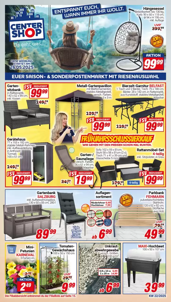 CENTERSHOP Katalog | KW22 | 2026-05-26T00:00:00.000Z - 2026-05-31T00:00:00.000Z