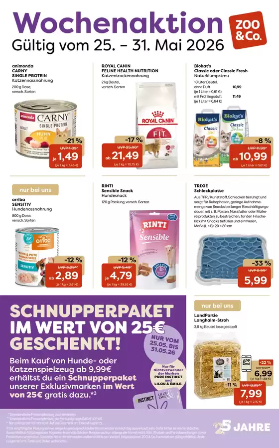 Zoo & Co Katalog | Zoo Co flugblatt | 2026-05-25T00:00:00.000Z - 2026-05-31T00:00:00.000Z