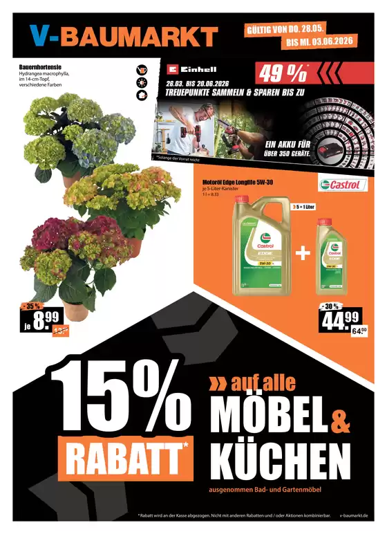 V Baumarkt Katalog | Aktuelle Angebote V Baumarkt | 2026-05-28T00:00:00.000Z - 2026-06-03T00:00:00.000Z