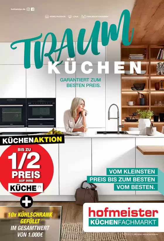 Hofmeister Katalog | Küchen HighlightsKüchen Highlights | 2026-05-28T00:00:00.000Z - 2026-06-30T00:00:00.000Z