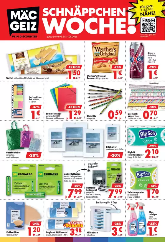 Mäc Geiz Katalog | Top-Deals und Rabatte | 2026-06-08T00:00:00.000Z - 2026-06-14T00:00:00.000Z