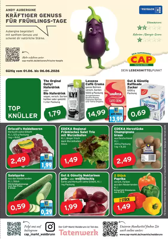 CAP Markt Katalog | Top-Angebote für Sparfüchse | 2026-06-01T00:00:00.000Z - 2026-06-06T00:00:00.000Z