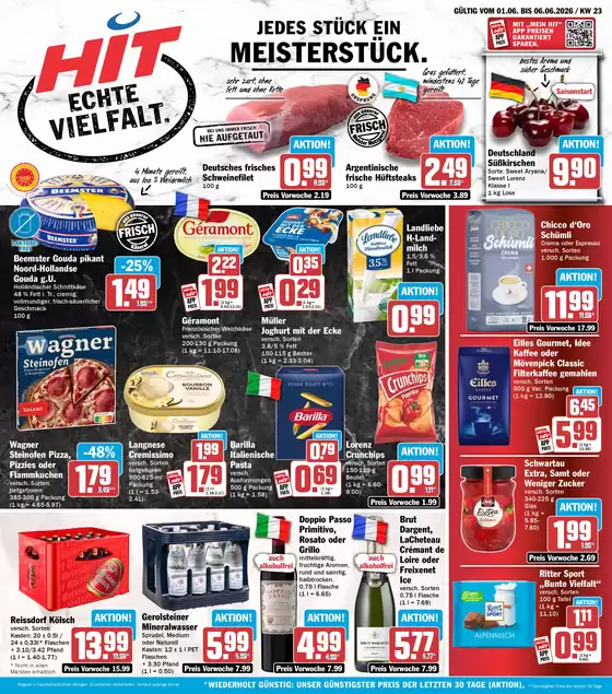 Hit Markt Katalog in Breitnau | Unsere besten Deals für Sie | 2026-06-01T00:00:00.000Z - 2026-06-06T00:00:00.000Z