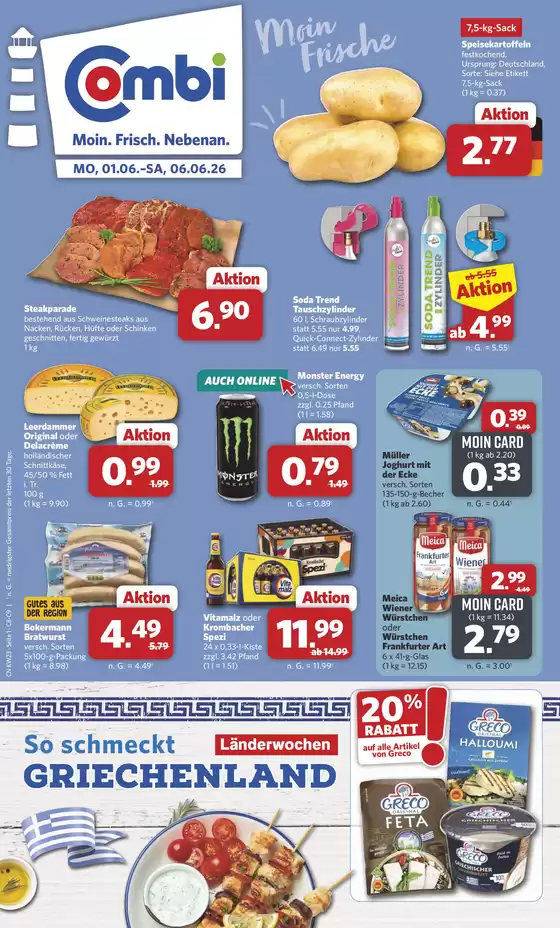 Combi Markt Katalog in Breitnau | Markt - Angebote | 2026-06-01T00:00:00.000Z - 2026-06-06T00:00:00.000Z