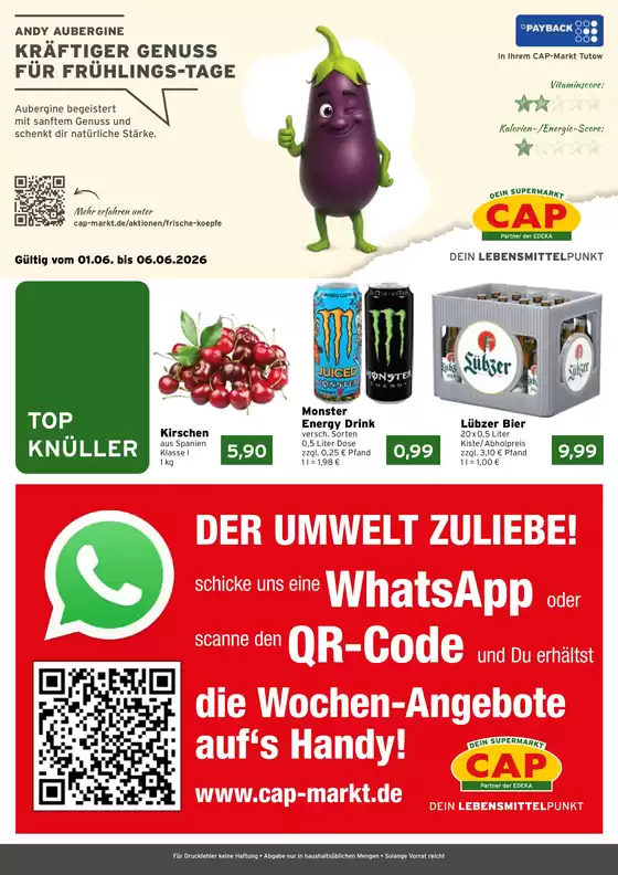 CAP Markt Katalog in Breitnau | Unsere besten Deals für Sie | 2026-06-01T00:00:00.000Z - 2026-06-06T00:00:00.000Z
