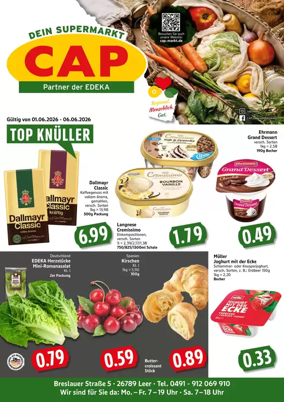 CAP Markt Katalog in Breitnau | Tolles Angebot für alle Kunden | 2026-06-01T00:00:00.000Z - 2026-06-06T00:00:00.000Z