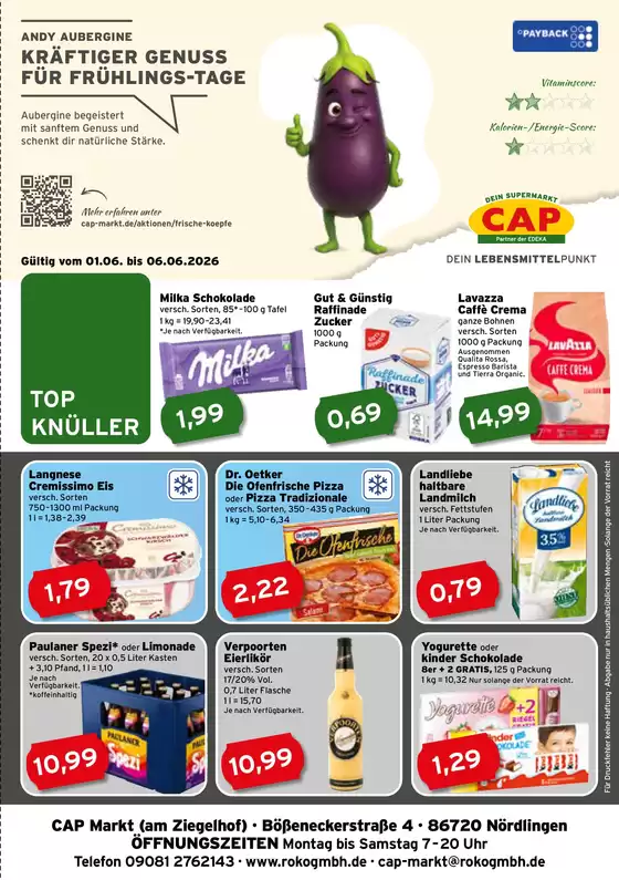 CAP Markt Katalog in Starzach | Unsere besten Deals für Sie | 2026-06-01T00:00:00.000Z - 2026-06-06T00:00:00.000Z